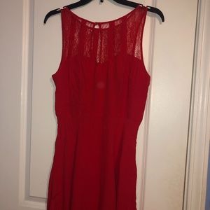 Red Forever 21 Mini Dress Size M